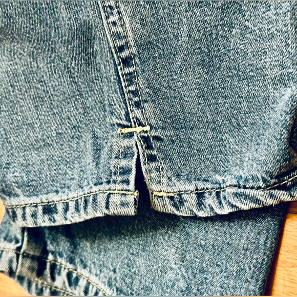 HYDRAULIC - Women's Capris Denim JEANS Sz 9/10 VINTAGE - BLUE - Picture 7 of 13